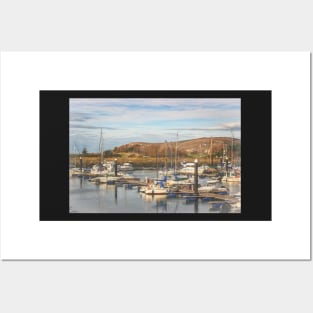 The Marina At Conwy Posters and Art